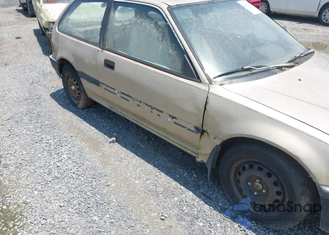 1988 Honda Civic Dx z USA, uszkodzony, nr VIN 2HGED6450JH500872